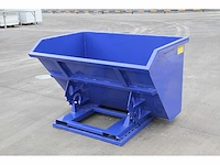 1.5cy kiepbak / hopper voor heftruck - afbeelding 1 van  3