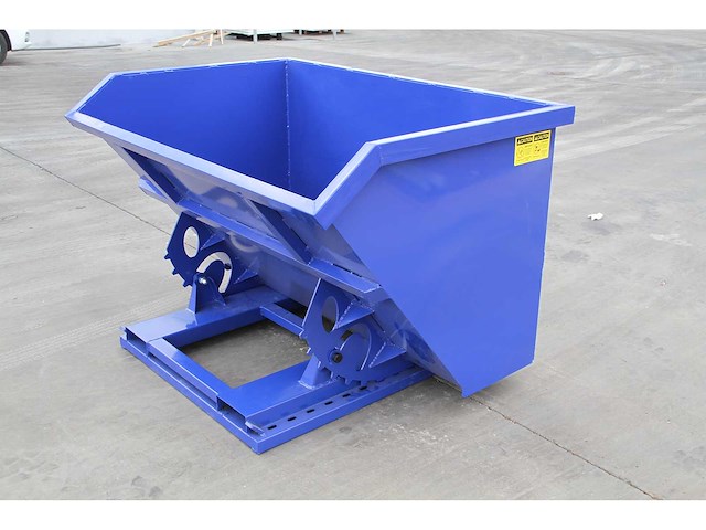 1.5cy kiepbak / hopper voor heftruck - afbeelding 1 van  3