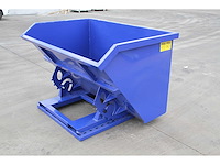 1.5cy kiepbak / hopper voor heftruck - afbeelding 1 van  3
