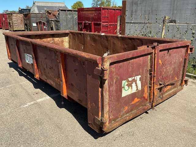 15m³ afvalcontainer - afbeelding 1 van  4