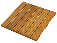 15m² almendrillo hardhouten terrastegel - 50x50 cm - afbeelding 1 van  7