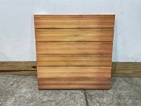 15m² almendrillo hardhouten terrastegel - 50x50 cm - afbeelding 5 van  7