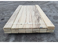 15m2 afrikaans eiken 18 x 140 mm vloerdelen , 210cm ( 51 x ) - afbeelding 1 van  4