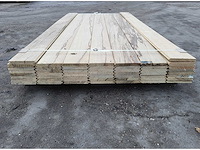 15m2 afrikaans eiken 18 x 140 mm vloerdelen , 210cm ( 51 x ) - afbeelding 3 van  4