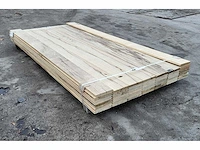 15m2 afrikaans eiken 18 x 140 mm vloerdelen, lengte 210 cm ( 51 x ) - afbeelding 2 van  4