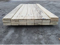15m2 afrikaans eiken 18 x 140 mm vloerdelen, lengte 210 cm ( 51 x ) - afbeelding 3 van  4