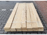 15m2 afrikaans eiken 18 x 140 mm vloerdelen, lengte 240cm ( 45x ) - afbeelding 1 van  4