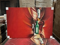 15x canvas schilderij heineken 90x60 - afbeelding 1 van  4