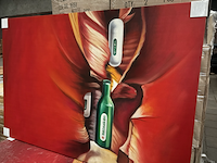 15x canvas schilderij heineken 90x60 - afbeelding 3 van  4