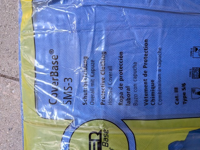 15x doos à 50 stuks coveralls asatex, coverbase sms-3 - afbeelding 5 van  13
