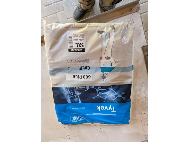 15x doos à 50 stuks coveralls asatex, coverbase sms-3 - afbeelding 13 van  13