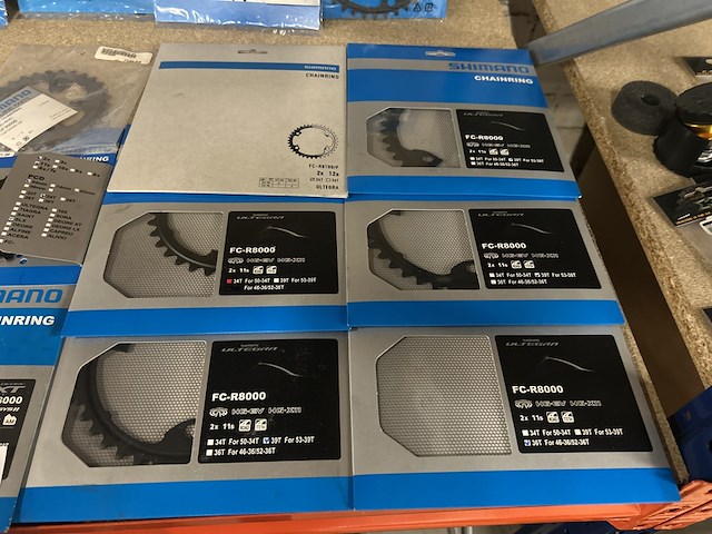 15x kettingblad shimano - afbeelding 3 van  8