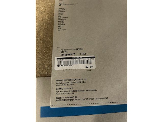 15x kettingblad shimano - afbeelding 4 van  8