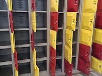 15x lockerkast rood en geel - afbeelding 3 van  5