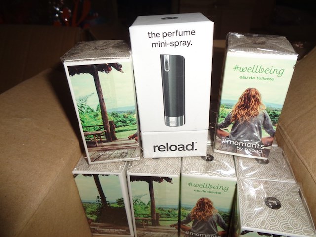 15x reload eau de toilette 5ml well being incl spray - afbeelding 1 van  3