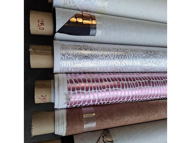 15x rol decoratiestof assorti | breedte ca. 140cm - afbeelding 6 van  8