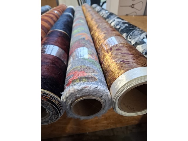 15x rol luxe meubelstof assorti - afbeelding 8 van  18