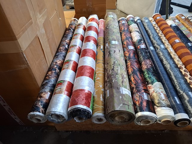 15x rol luxe meubelstof assorti - afbeelding 12 van  18
