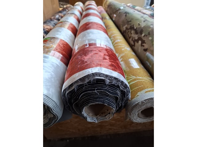 15x rol luxe meubelstof assorti - afbeelding 15 van  18