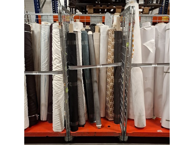 15x rol meubelstof assorti - afbeelding 1 van  16