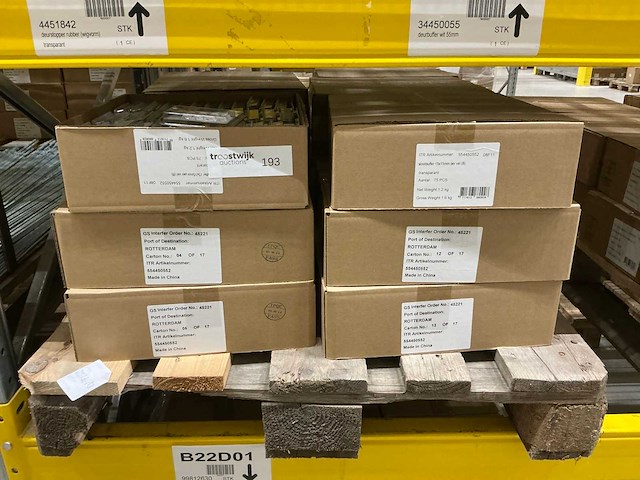 15x15mm stootbuffer (1275x) - afbeelding 1 van  4