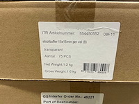 15x15mm stootbuffer (1275x) - afbeelding 2 van  4