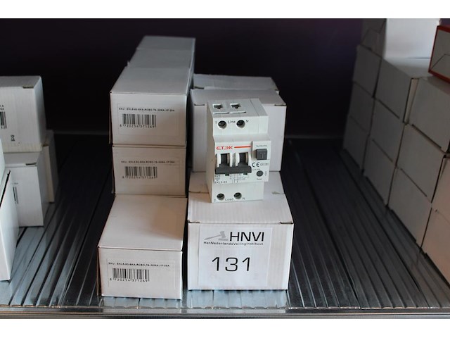 16 aardlekautomaten etec elk5-63. b25a. 1-polig. 30ma. - afbeelding 1 van  2