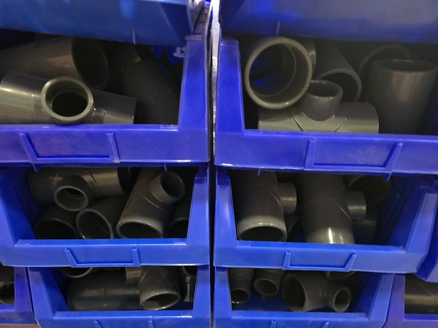 16 bakken met druk pvc koppelingen kruizinga - afbeelding 11 van  11