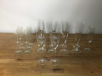 16 champagne flut - glass - afbeelding 1 van  4