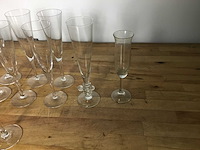 16 champagne flut - glass - afbeelding 4 van  4
