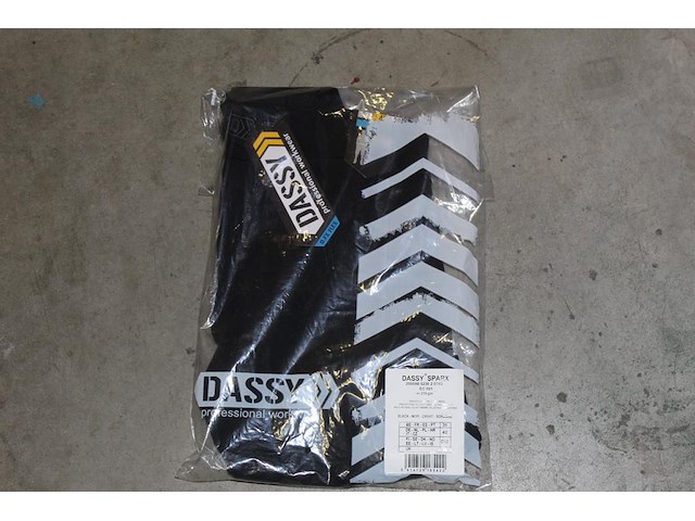 16 dassy sparx werkbroeken in diverse maten en uitvoeringen - afbeelding 3 van  3