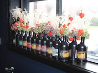 16 decoratieve tafelflesjes hertog jan. - afbeelding 2 van  2