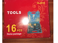 16 delig gereedschapkoffer (doos-q) - afbeelding 2 van  5