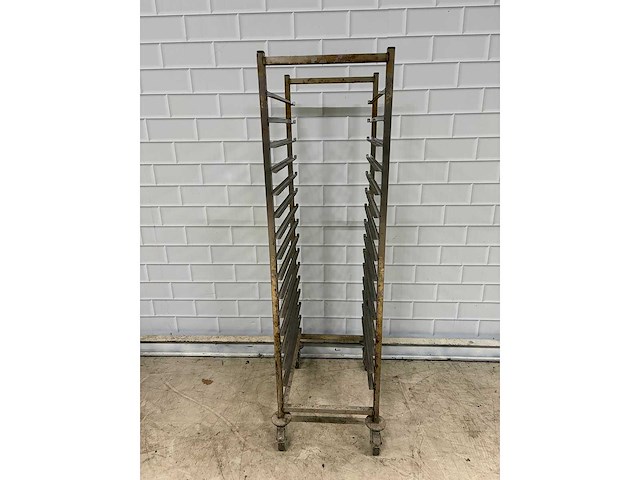 16 delige - rvs - afkoelwagen - afbeelding 2 van  4