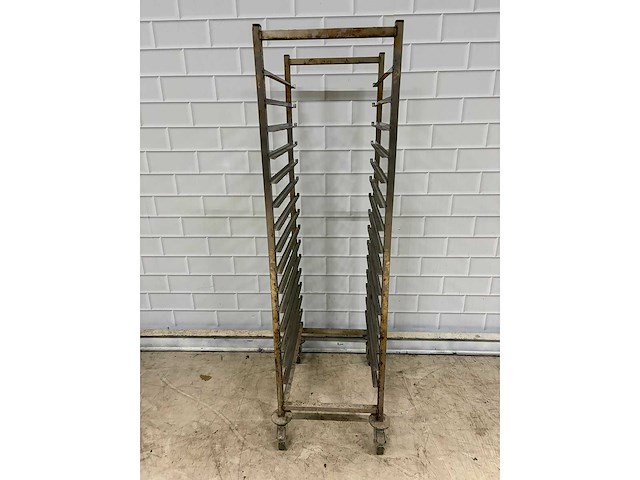 16 delige - rvs - afkoelwagen - afbeelding 3 van  4