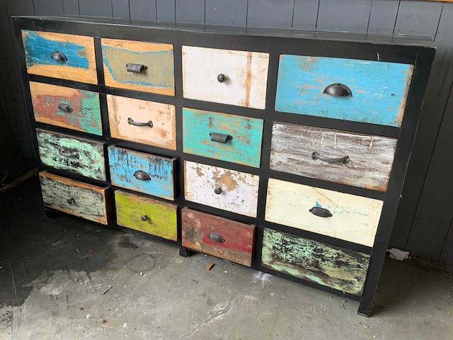 16-delige vakkenkast - afbeelding 1 van  5