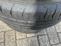 16” lichtmetalen velgenset volkswagen 5x112 - 6,5jx16h2 - continental 205/55/r16 banden - afbeelding 2 van  3