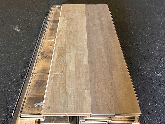 16 m2 parket eiken multiplank - 2200 x 190 x 14 mm - afbeelding 3 van  3