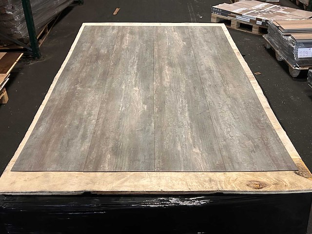 16 m2 pvc dryback plank - 1219,2 x 184,15 x 2,5 mm - afbeelding 2 van  2
