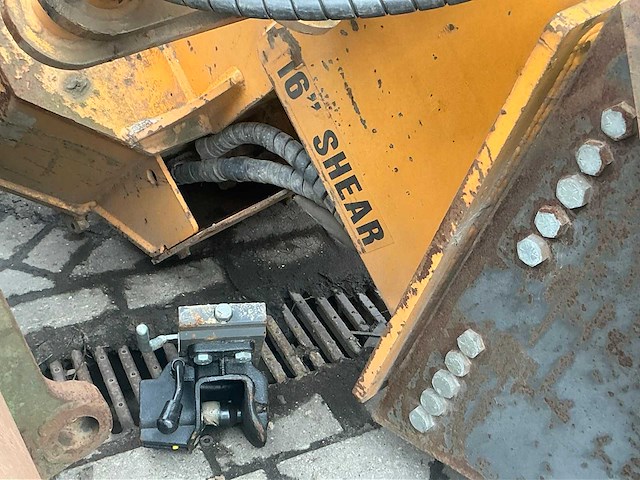 16” shear hydraulische boomschaar “cw 30” - afbeelding 5 van  5