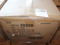 16 solarcovers in 14 dozen. diverse maten w.o. doorsnede 305 cm, 549 cm en 640 x 274 cm. - afbeelding 2 van  3