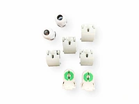 16 x dubbele tl armatuur 120cm – ip65 waterdicht – master - afbeelding 4 van  6