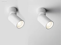 16 x fago kantelbare design spot zwart - afbeelding 4 van  7