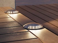 16 x forlight led grond spot zilver