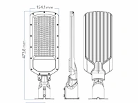 16 x g-tec dak pro 100 straatlantaarn led lampen - afbeelding 8 van  13