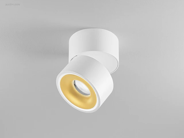 16 x gio 1.0 kantelbare design spot wit/goud - afbeelding 1 van  8