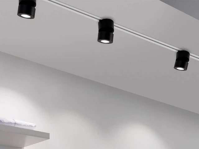 16 x gio 1.0 kantelbare design spot zwart - afbeelding 4 van  9