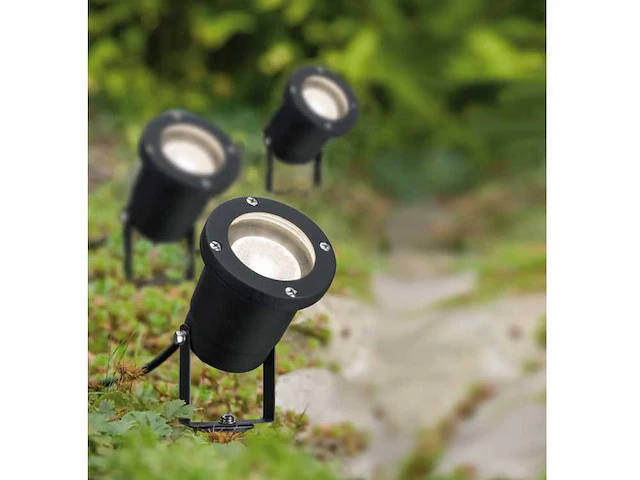 16 x gt dago focus tuin grond spots zwart - afbeelding 6 van  7