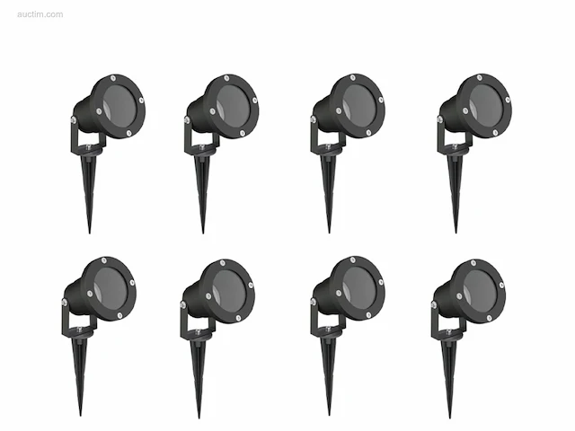 16 x gt focus tuin grond spots zwart - afbeelding 7 van  8