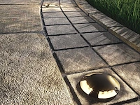 16 x gt split grond inbouw spot rond zwart